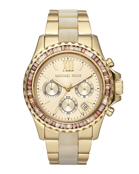 gold glitz michael kors watch|Michael Kors Watch camille.